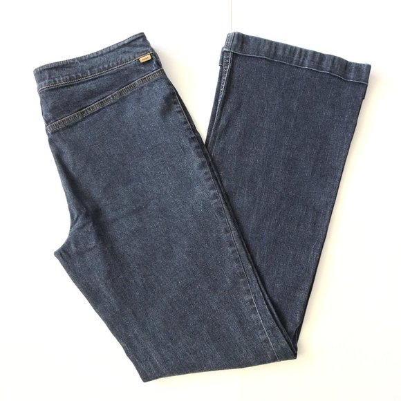 MEXX Flare Blue Denim Jeans - Picture 3 of 6